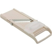 FEIRO Super Standard Madoline Slicer, with with 4 Japanese Stainless Steel Blades, Almond