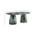 thumbnail image 3 of Meridian Furniture Cosenza Green 78" Indoor/Outdoor Concrete Dining Table, 3 of 7