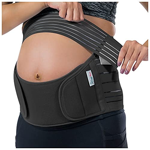 Pregnancy Maternity Support Belt Back Fine Bump Belly Band Waist Lumbar Lower 