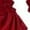 Red, variant on Women's Victorian Gothic Red Bustle Gown Dress