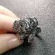 thumbnail image 2 of Lindo anillo de koala ajustable en 3D, anillo de animal de koala con apertura vintage, anillo de panda de koala artesanal para mujeres, niñas y adolescentes, 2 of 5
