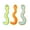 Full Set - All 3 Toys, variant on Large Breed Dog Toy Extremely Durable Bite Resistant Silly Snake Bright Colorful (Full Set - All 3 Toys)