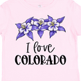 thumbnail image 4 of Inktastic I Love Colorado Columbine Flowers Boys or Girls Toddler T-Shirt, 4 of 5