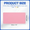 thumbnail image 2 of Uxcell Down Jacket Repair Patch, Nylon Down Jacket Patch Kit Self Adhesive Repair Tape for Clothing Tent Grey/Pink/Yellow, 2 of 7