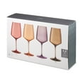 thumbnail image 5 of Viski Nouveau Wine Glasses for White and Red Wines, 22oz Set of 4, Daybreak, 5 of 5
