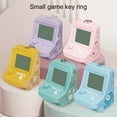 thumbnail image 3 of Opvise Arcade Game Machine 26 Classic Game Modes Support Music with Keychain Entertainment Mini Building Block Game Retro Game Console for Children Green, 3 of 8