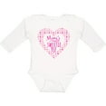 thumbnail image 3 of Inktastic Mimi's Sweetie Pie with Pink Hearts Boys or Girls Long Sleeve Baby Bodysuit, 3 of 5