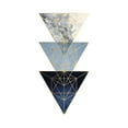 thumbnail image 2 of Urban Epiphany 20x24 Gold Ornate Wood Framed with Double Matting Museum Art Print Titled - Navy Gold 3, 2 of 4