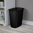 thumbnail image 2 of Sterilite 21 Liter Rectangular Wastebasket, Black, 2 of 5
