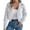 White, variant on Ediodpoh Cardigan for Women Knit Cardigan Long Sleeve Open Front Lace Hollow Out Boho Sweater Short Coat Fall Winter Grey L
