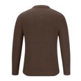 thumbnail image 4 of Lilgiuy Pullover Sweater Stand Collar Elastic Solid Color Half Sweater for Men Stand-up Collar Sweater Outwear, 4 of 4