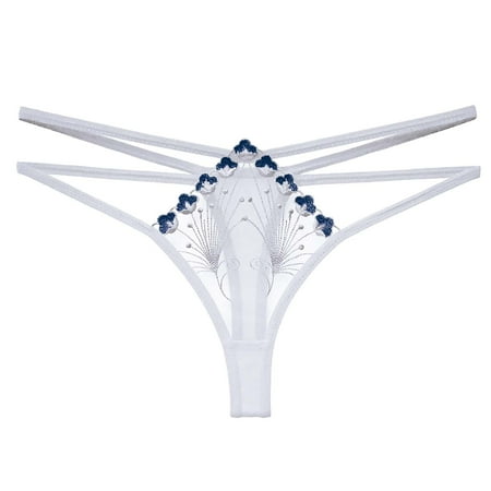 

AnuirheiH Women Sexy Lingerie Thongs Panties Ladies Hollow Out Underwear Clearance Under $10