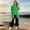 R2-Green, variant on Women 3 Piece Outfits 3/4 Sleeve Cardigan Sleeveless Top Wide Leg Pants Sweatsuit Sets Business Casual Sets,Gray S