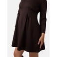 thumbnail image 7 of Ingrid & Isabel For Every Belly Women’s Maternity Pintuck Mini Dress, Sizes S-XXL, 7 of 7