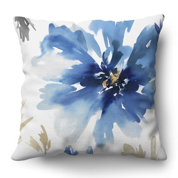 Americanflat 14"x14" Floral Throw Pillow with Premium Polyester