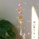 thumbnail image 4 of Candelabro de cristal de estrella prisma campanillas de viento cortina hogar jardín colgantes (C) JShteea  Libre de BPA, 4 of 8