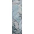 thumbnail image 2 of Addison Rugs Mayfield Washable Transitional Watercolors Teal Runner Rug, 2'3" x 7'6", 2 of 5