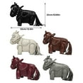 thumbnail image 5 of Yokua Unique Animal Shoulder Bag for Women Cute Horse Shape PU Leather Handbag, 5 of 17