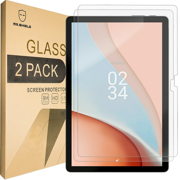 Mr.Shield 2 Pezzi Vetro Temperato Per TCL Tab 10L Gen2 (2ª Gen) 10.1 Pollici – Pellicola Protettiva 9H Anti-Graffio E Anti-Impronta - 3
