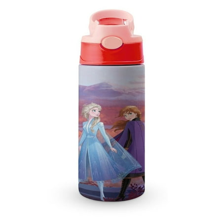 

Simple Modern Frozen Elsa Kids Water Bottle with Straw Lid| Reusable Insulated Stainless Steel Cup for Girls School | 12oz Frozen Elsa s Snowflake