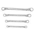 thumbnail image 4 of FUTUREORYY 4Pcs Ratcheting Wrench Set Silver Heat Treated Metal Double End Tool for Home and Car Use, 4 of 8