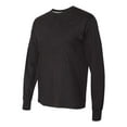 thumbnail image 2 of Hanes 42L0 Men's 4.5 oz., 60/40 Ringspun Cotton/Polyester X-Temp Long-Sleeve T-Shirt, 2 of 5