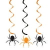 Halloween Spiders Dizzy Danglers, 3-Count
