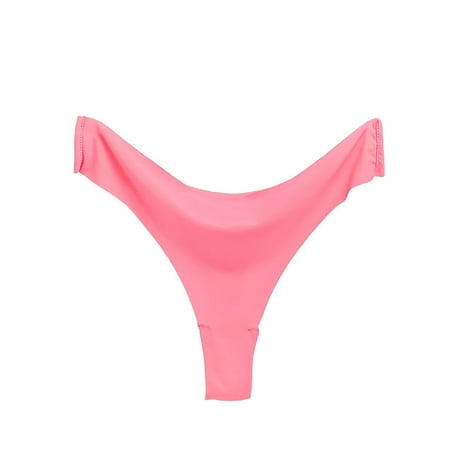 

Qcmgmg Women T-Back Underwear Low Rise Seamless Thong Panties