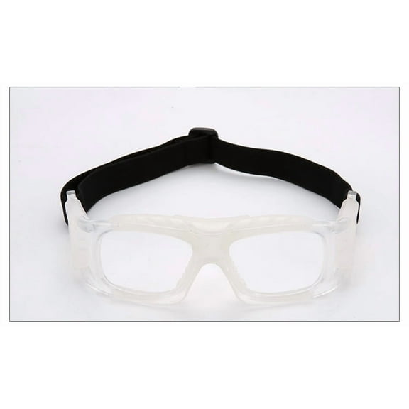 Racquetball Goggles Sports Glasses Anti Fog&Scratch Resistant Protective Eyewear With Adjustable Strap(transparent)