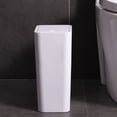 thumbnail image 4 of Matsuzay Cubo de basura eficiente y duradero para una fácil eliminación de residuos Cubos de basura asequibles Cubo de basura Suministros de limpieza para el hogar blanco L, 4 of 6