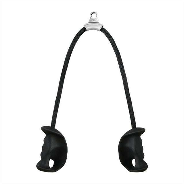Empuñadura de Fitness con Doble Cabeza, Cuerda para Dominadas, Tríceps, Bíceps, Espalda, Entrenamiento de Fuerza Muscular, Agarres de Gimnasio.