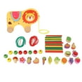 thumbnail image 3 of Juguetes de madera con cuentas de frutas y verduras, juguetes sensoriales con cuerdas de madera, bloques de construcción, juguetes cognitivos, juguetes con cue, 3 of 14