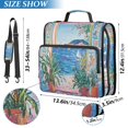 thumbnail image 2 of FORMRS Zipper Binder with Shoulder Strap 2-inch Ring 500 Sheet Capacity File Bag, Seaside Door, 2 of 5