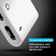 thumbnail image 2 of Zelic 2 In 1 Headphone Adapter For IPhone To 3.5mm AUX Audio + Charger Splitter For IPhone 13/12/11/XS/XR/X, 2 of 9