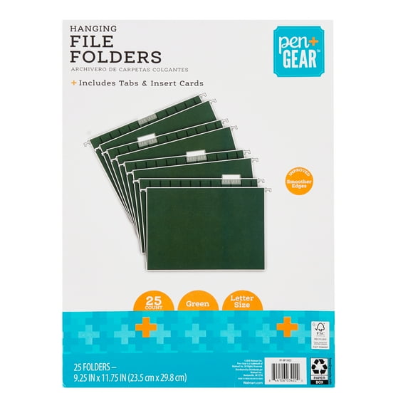 File Folders Multiple Sections