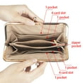 thumbnail image 5 of Royal Bagger RFID Genuine Leather Wallet for Women, Kiss Lock Clutch with Multi-Card Slots, Vintage Card Holder Purse 2468, 5 of 12