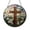 Acrylic 3.5 Inch, variant on Stained Glass Cross with Blossoms Window Hanging, Religious Inspired Home Decor, Floral Accent, Ideal Gift for Spiritual Enthusiasts