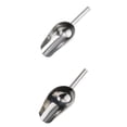 thumbnail image 1 of de de Acero Inoxidable Banquete de Bodas Buffet Scraper Cocina Herramienta 8 Pulgadas Pulgadas Soledad Pala de harina de hielo, 1 of 9