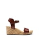thumbnail image 2 of Sandalia DREAM PAIRS NINI-8 Marrón PU Plataforma Cuña 7.5 cm, 2 of 7