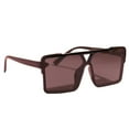 thumbnail image 1 of Txlixc Gafas de sol de moda para niños Gafas de montura cuadrada de triángulo plano simple con protección UV 400 Txlixc  Moda, 1 of 9