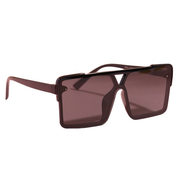 SAYOO Gafas de sol de moda para niños Gafas de montura cuadrada de triángulo plano simple con protección UV 400 SAYOO Moda