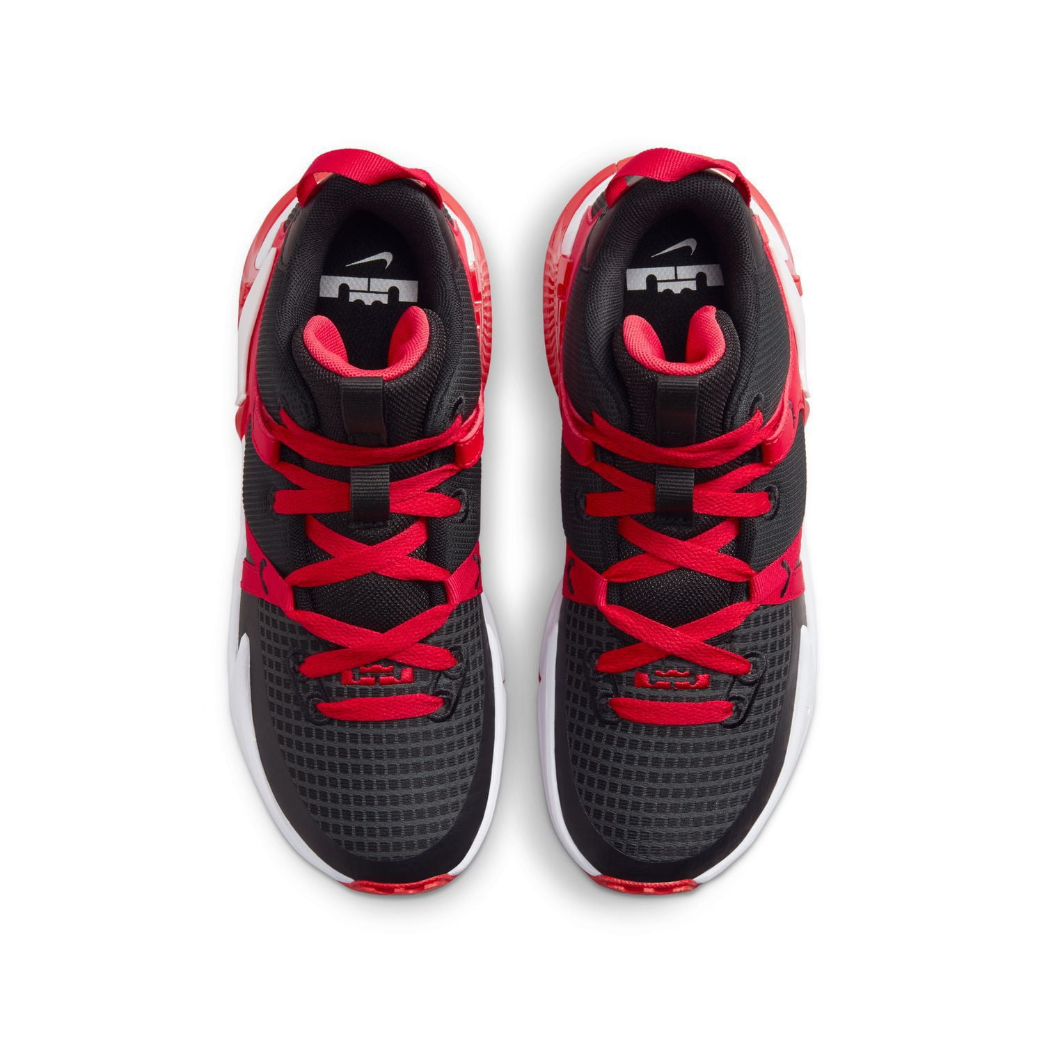 Nike LeBron Witness 7 Big Kids' Basketball Shoes Color: Metallic Silver Black Size: 5