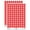Red, variant on Measuring Cup Baking Cooking 200+ Round Stickers - Black - Gloss Finish - 0.50" Size