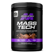 MuscleTech Mass Tech Protein Powder, Chocolate, 4 lb