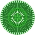 thumbnail image 1 of Ahgly Company Indoor Round Patterned Jade Green Area Rugs, 3' Round, 1 of 6