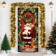 thumbnail image 5 of Seyotauo Merry Christmas Door Cover 72 x 35 Inch Xmas Tree Santa Snowman Fireplace Printed Door Hanging Cover Large Banner Background for Front Porch Outdoor Sign Holiday Party Decorations, 5 of 6
