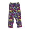thumbnail image 6 of Fotbe Retro Cassette Music Women's Pajama Pants,Sleepwear Pants,Pj Bottoms Drawstring And Pockets-XX-Large, 6 of 7