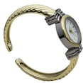 thumbnail image 2 of Blekon Collections Analog Quartz Womens 26mm Twisted Designed Bangle Watch, 2 of 5