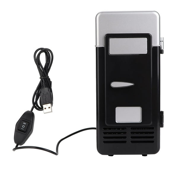 Portable Mini USB Office Drink Cooler and Warmer (Black)