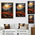 thumbnail image 4 of Designart "Hill Christianity Calvary art painting" Religion & Spirituality Floater Framed Wall Decor, 4 of 7